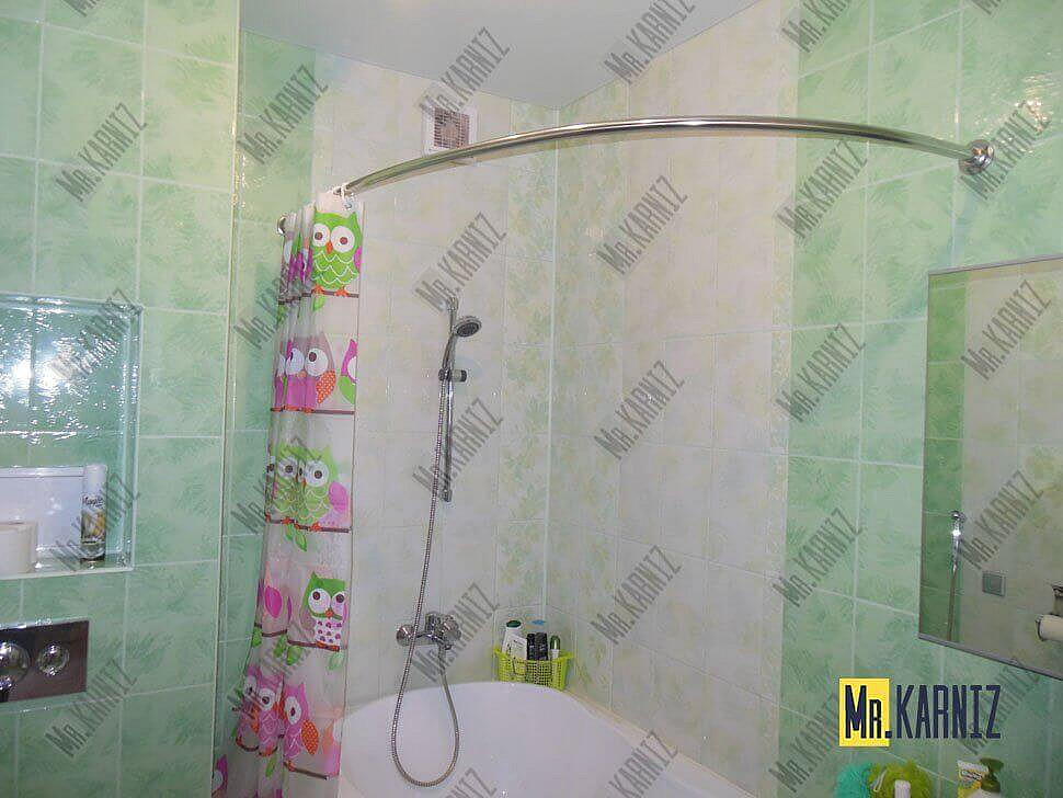 Карниз для ванны Santek Ибица 150х100 Усиленный 20 мм MrKARNIZ фото 15