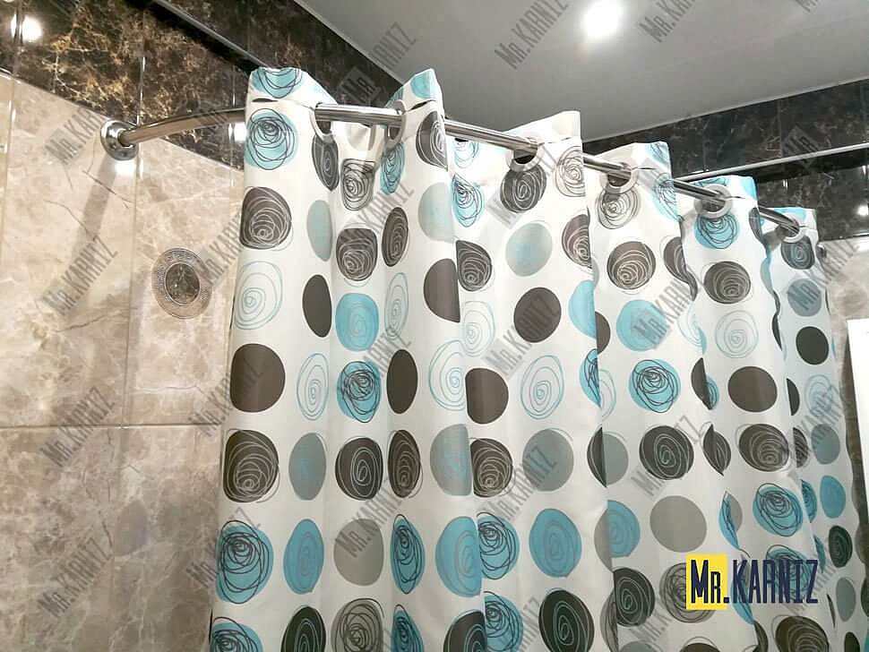 Карниз для ванны Aquanet Atlanta 150х90 Усиленный 25 мм MrKARNIZ фото 7