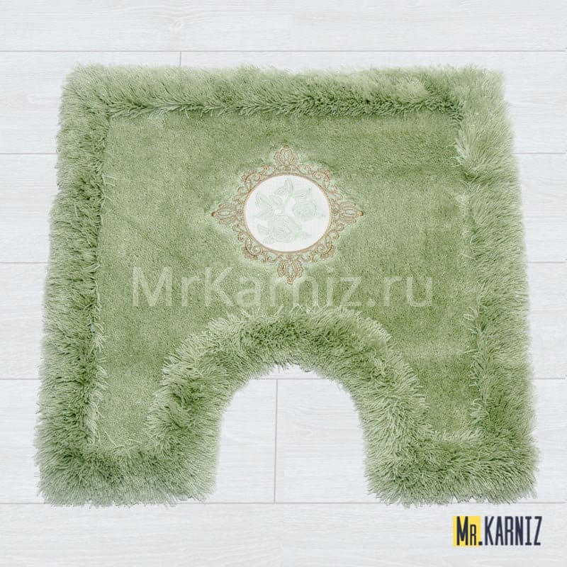 Ковер для туалета Royal фисташковый