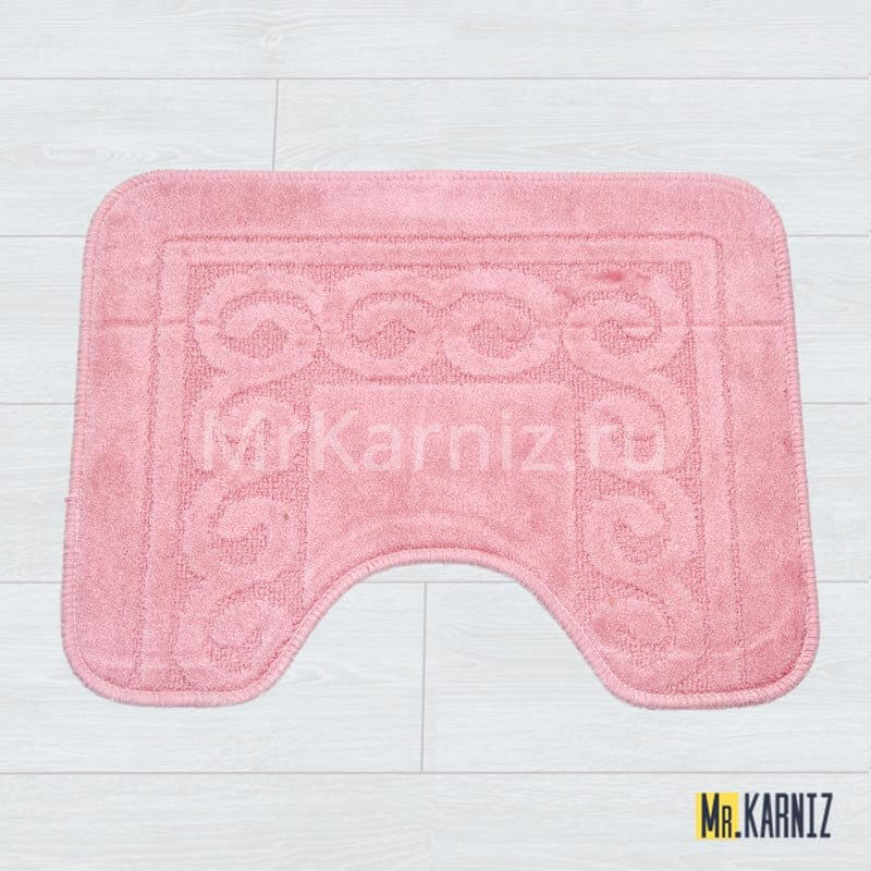 Коврик в туалет ТН розовый Коврик в туалет ТН розовый