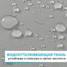 Штора для ванной ESSEN 200х200 см серая фото 2