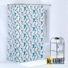 Штора для ванной OWLS