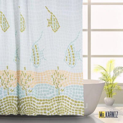 Штора для ванной OCEAN MOSAIC