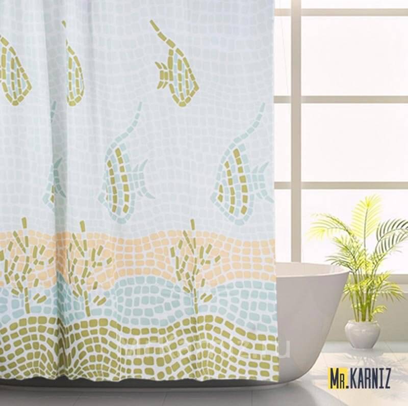 Штора для ванной OCEAN MOSAIC