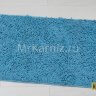 Комплект ковриков для ванной и туалета Люкс голубой фото 3