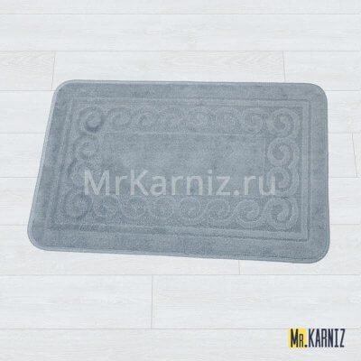 Коврик в ванную ТН серый