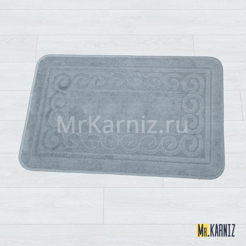 Коврик в ванную ТН серый