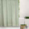 Штора для ванной Двухслойная Органза зеленая фото 1
