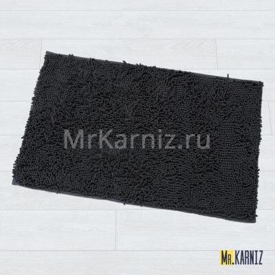 Коврик для ванной Люкс серый