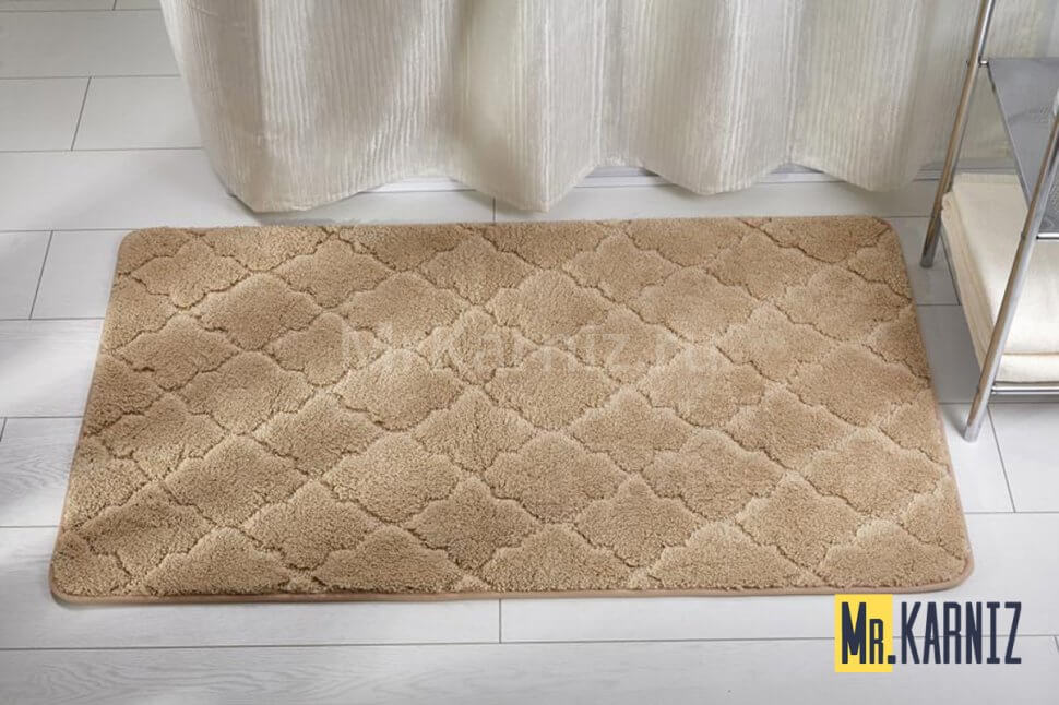 Коврик для ванной ЛАНА бежевый Коврик для ванной ЛАНА бежевый